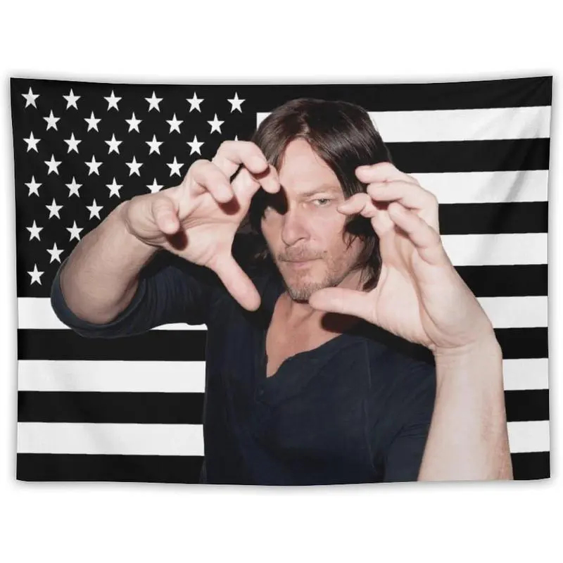 VIKAMA Daryl Dixon USA Flag Ta - огляд і ціна Wall Scroll Tapestry