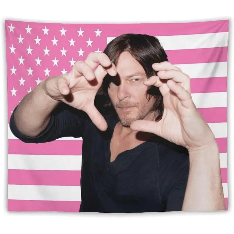 VIKAMA Daryl Dixon USA Flag Ta - огляд і ціна Wall Scroll Tapestry
