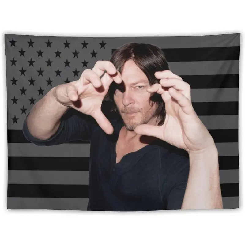 VIKAMA Daryl Dixon USA Flag Ta - огляд і ціна Wall Scroll Tapestry