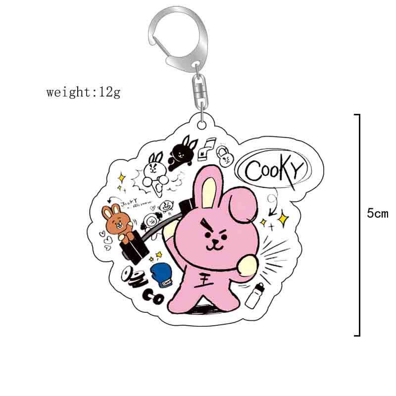 BT21 anime cartoon cute acryli - огляд і ціна Anime Fan Merchandise