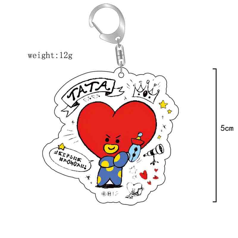 BT21 anime cartoon cute acryli - огляд і ціна Anime Fan Merchandise