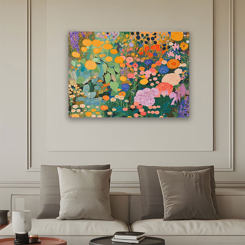 Horizontal Floral Tapestry Wal - огляд і ціна Wall Scroll Tapestry