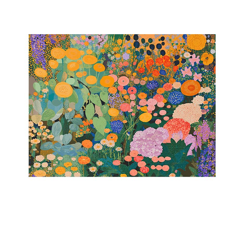 Horizontal Floral Tapestry Wal - огляд і ціна Wall Scroll Tapestry
