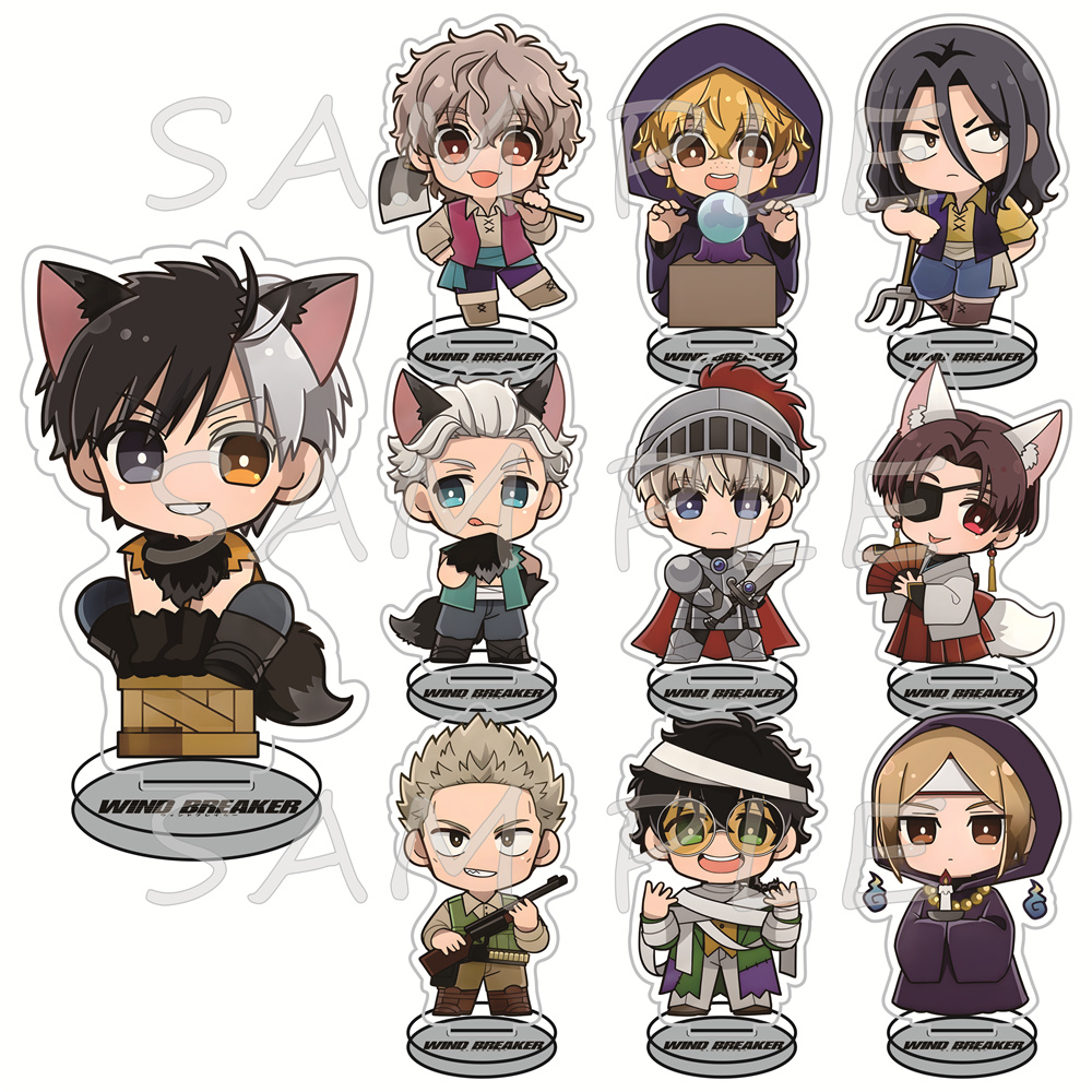 WIND BREAKER 10cm Acrylic Stan - огляд і ціна Windbreaker Anime Merchandise