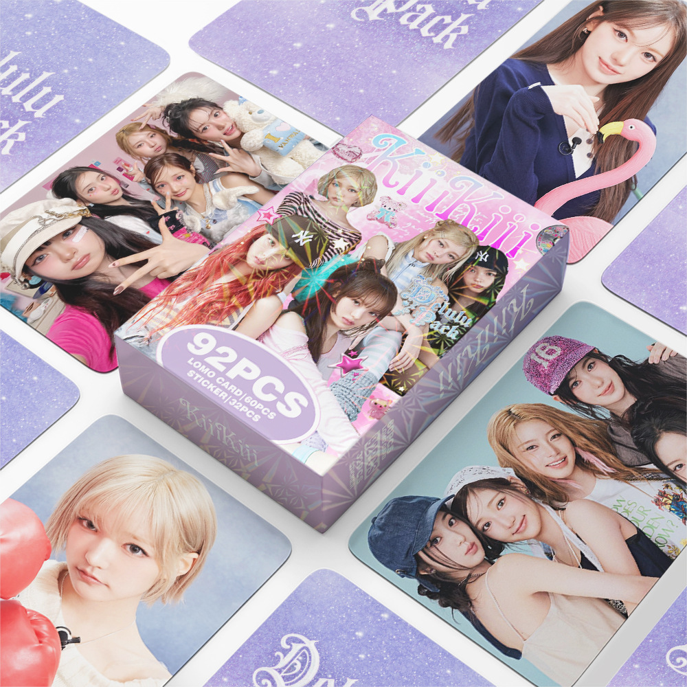 92pcs KiiiKiii Delulu Pack Pho - огляд і ціна Sticker Sheet Set