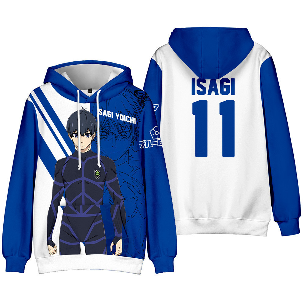 New anime BLUE LOCK merchandis - огляд і ціна Anime Merchandise Hoodie