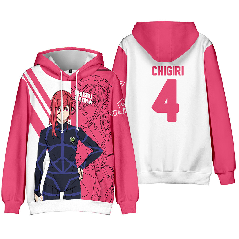 New anime BLUE LOCK merchandis - огляд і ціна Anime Merchandise Hoodie