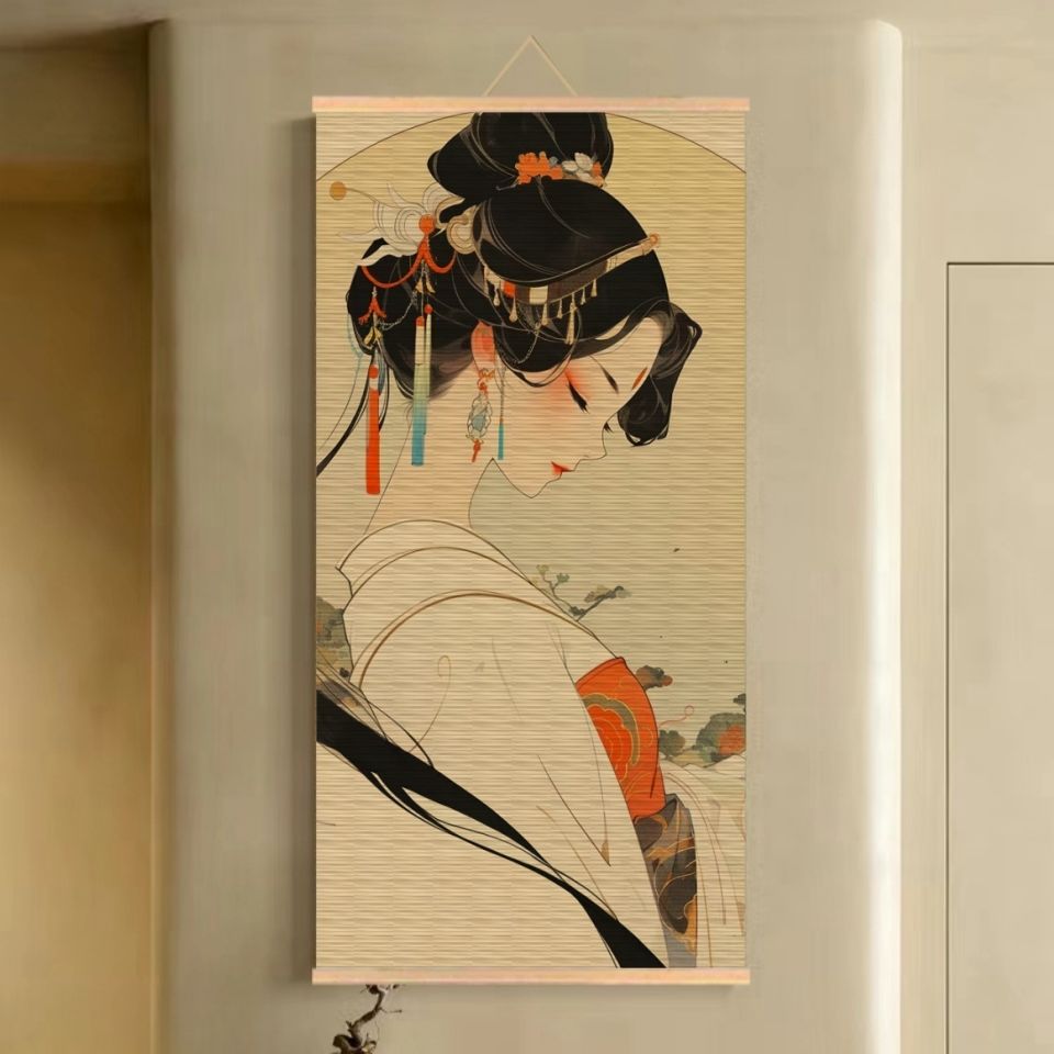 Handmade Bamboo Scroll Tapestr - огляд і ціна Wall Scroll Tapestry