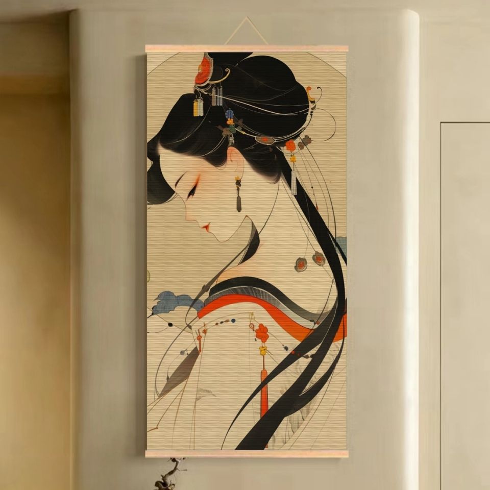 Handmade Bamboo Scroll Tapestr - огляд і ціна Wall Scroll Tapestry