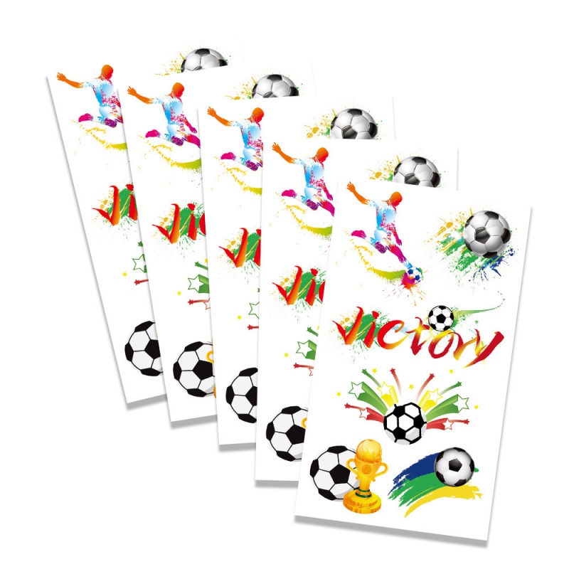 Set of 5/10 Sheets Sports Fan  - огляд і ціна Sticker Sheet Set