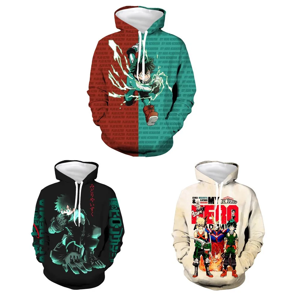 Role-playing Suit New My Hero  - огляд і ціна Anime Merchandise Hoodie