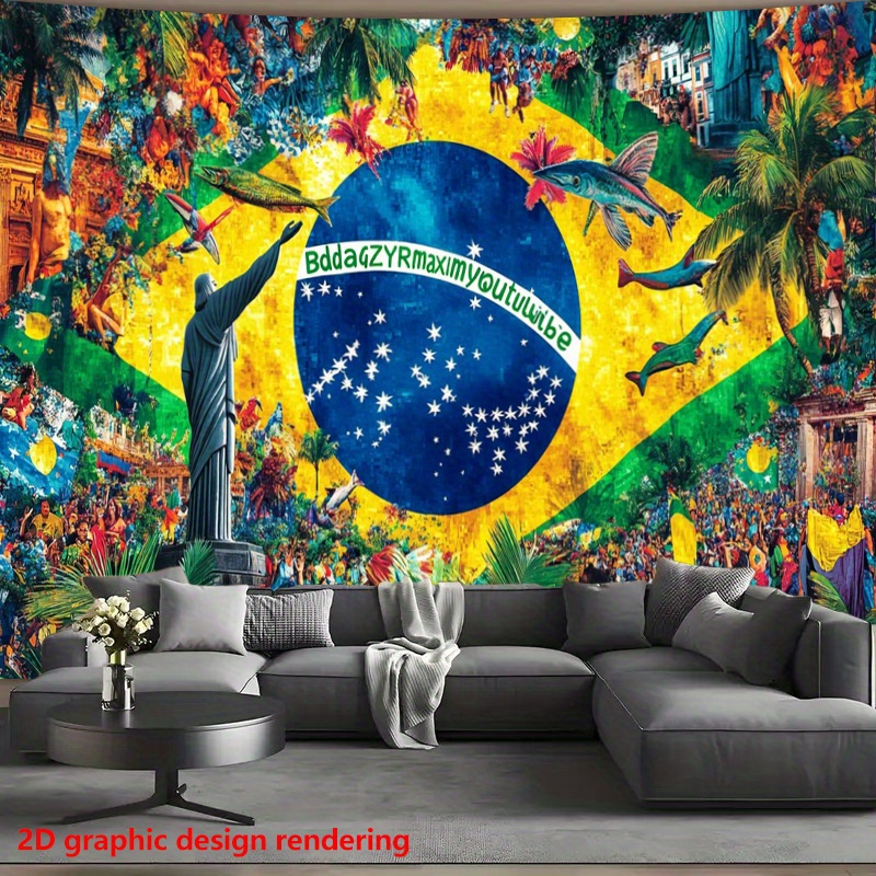 Brazil Carnival Celebration Ta - огляд і ціна Wall Scroll Tapestry