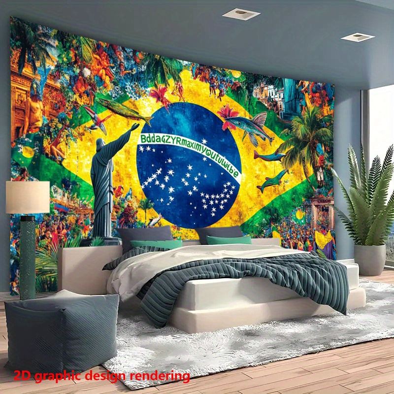Brazil Carnival Celebration Ta - огляд і ціна Wall Scroll Tapestry