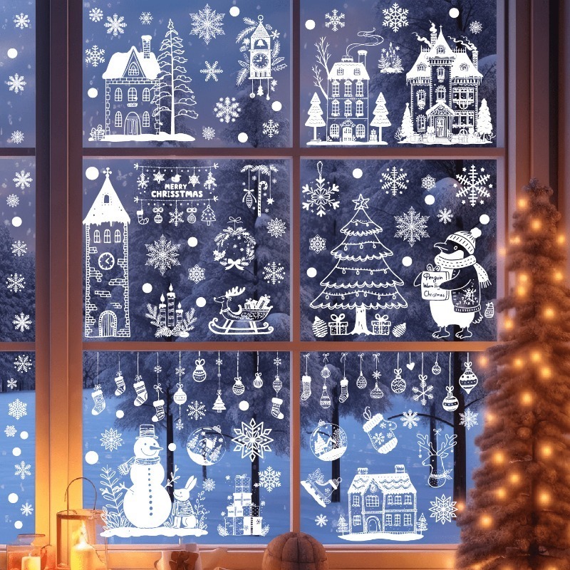 9 Sheets/set of New Christmas  - огляд і ціна Sticker Sheet Set