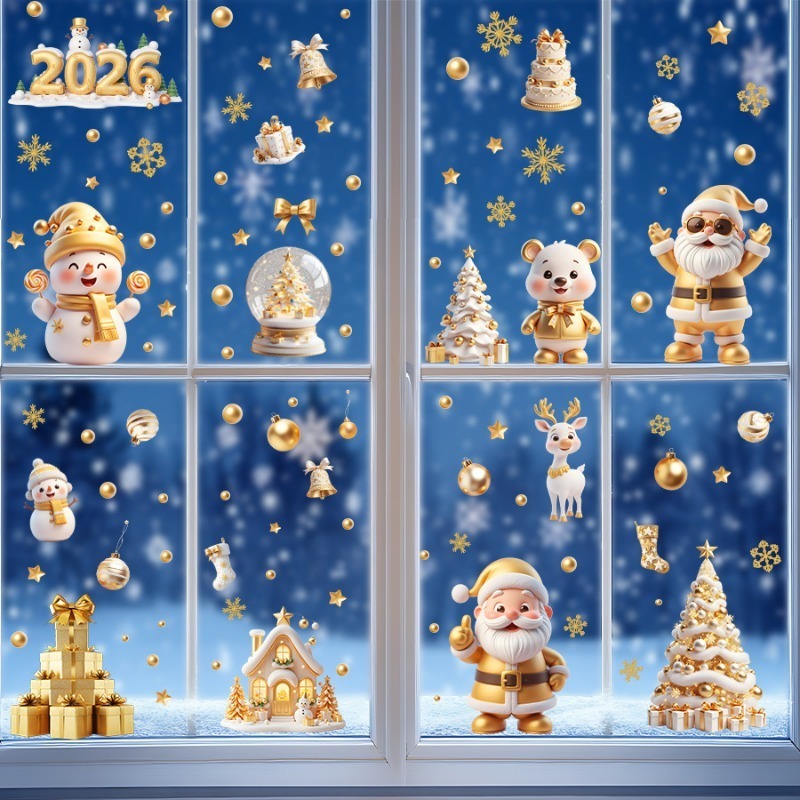 6 Sheets Set with Christmas Ba - огляд і ціна Sticker Sheet Set