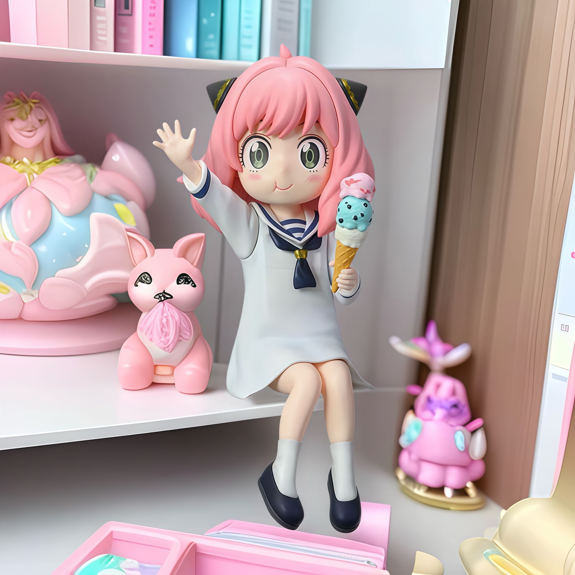 Premium Version Ice Cream Anya - огляд і ціна Premium Anime Merchandise